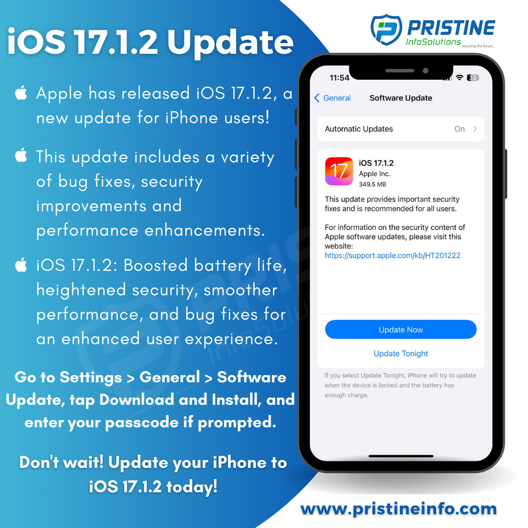 iphone update 1st dec 23